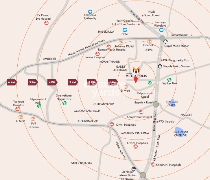 Vasavi Metropolis Location Image