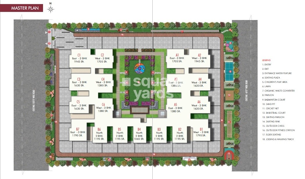 Vasavi Metropolis Master Plan 1