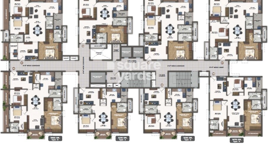Vasavi Nandanam Floor Plans