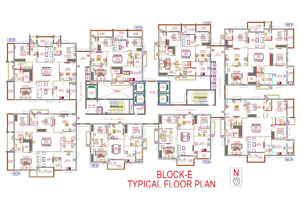 Vasavi Sarovar Floor Plans 2