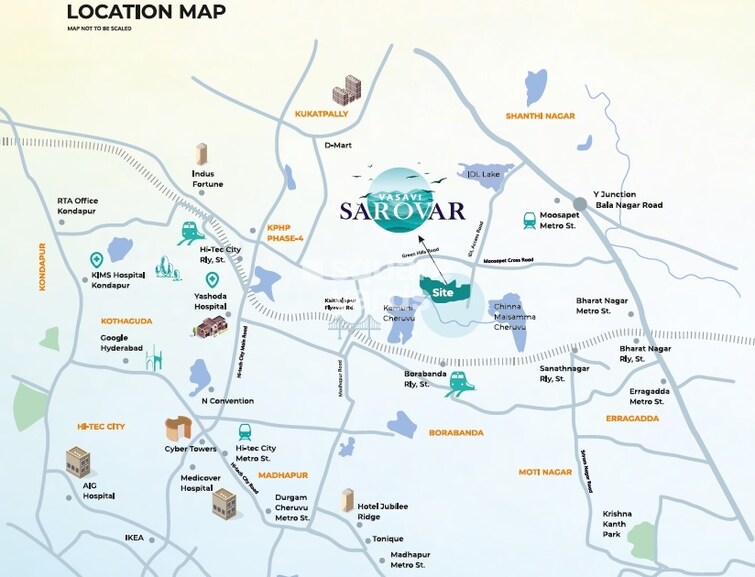 Vasavi Sarovar Location Image