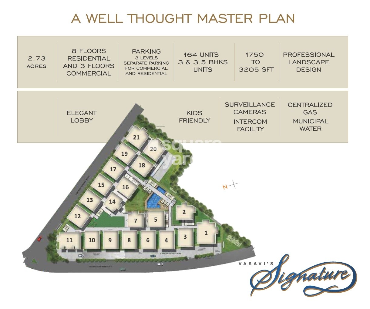 Vasavi Signature Master Plan Image