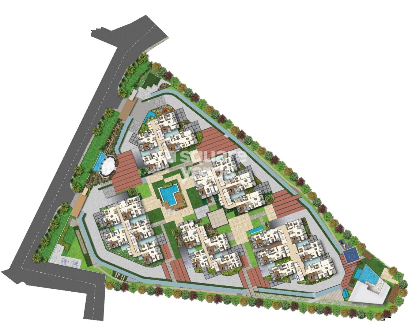 Vasavi Skyla Master Plan Image