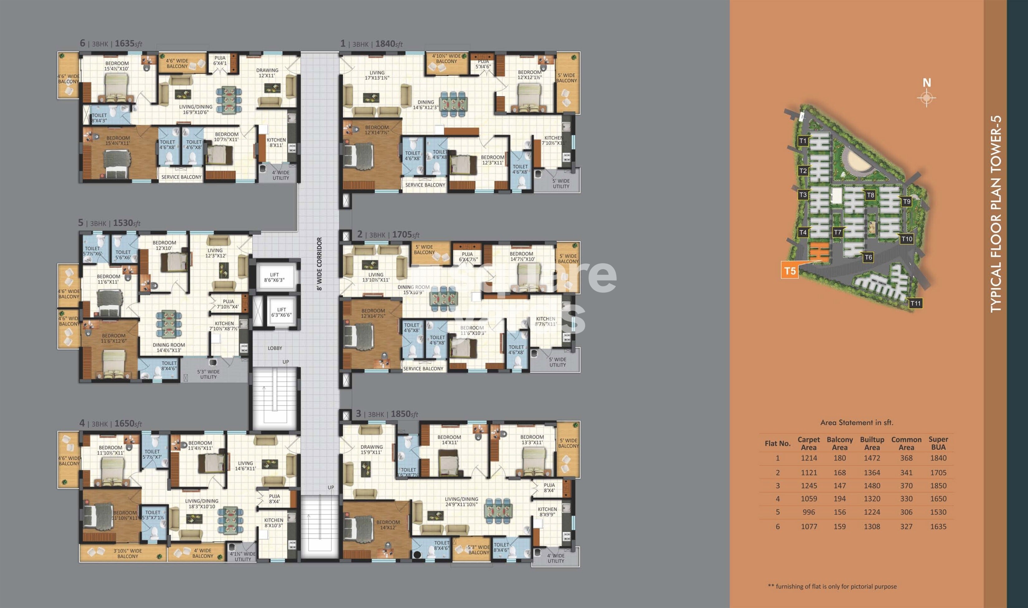 Vasavi Sri Nilayam Floor Plans 2