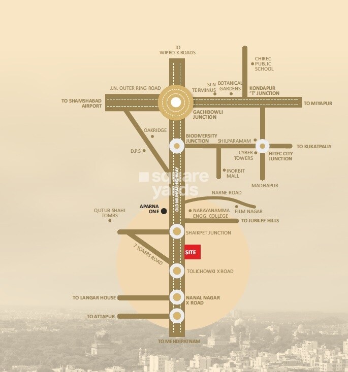 Vasavi Usharam Integra Location Image