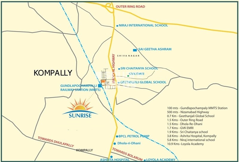 Vasu Sri Sunrise Location Image
