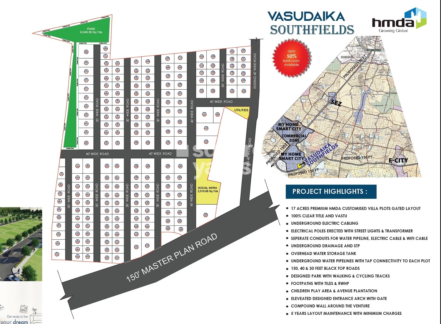 Vasudaika Southfields Master Plan 1