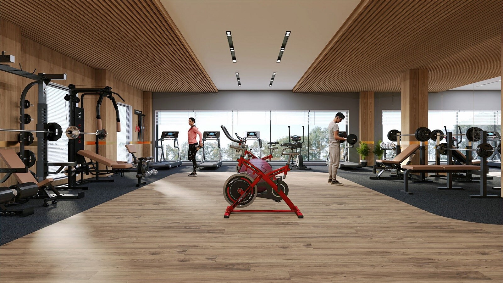 Veekay Aura Gymnasium Image