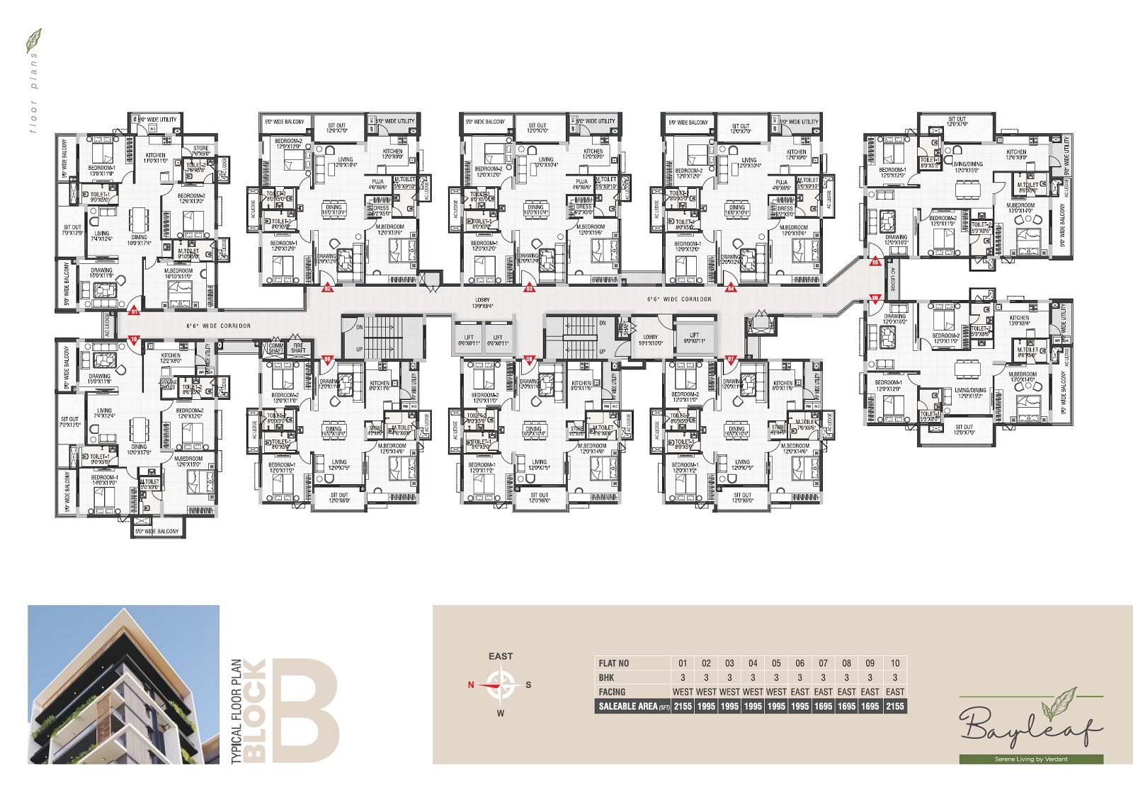 Verdant Bayleaf Floor Plans