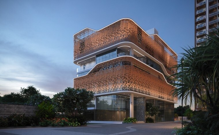 Vertex 33 West Clubhouse External Image