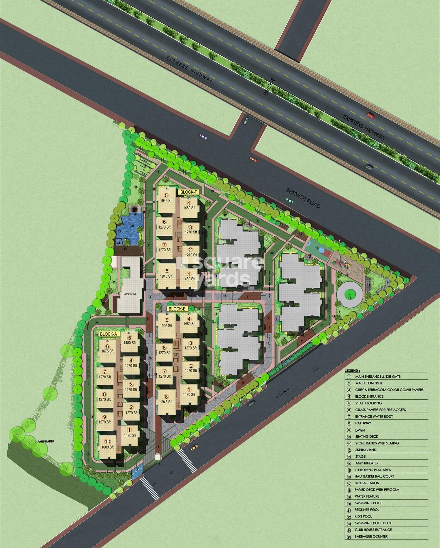 Vertex-Panache-Gachibowli_an aerial view of a series of train tracks