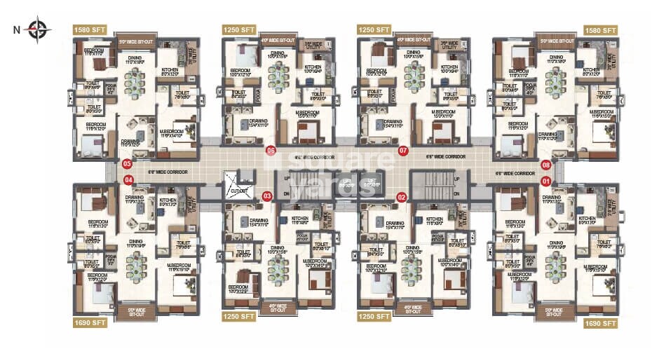 Vertex Premio Floor Plans 1