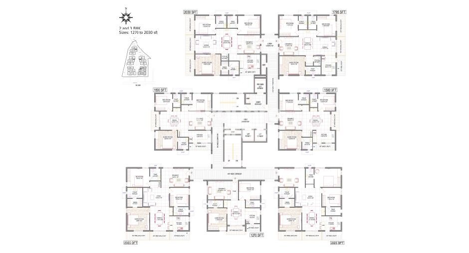 Vertex Pristine Floor Plans 5