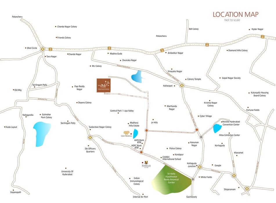 Vessella Woods Location Image