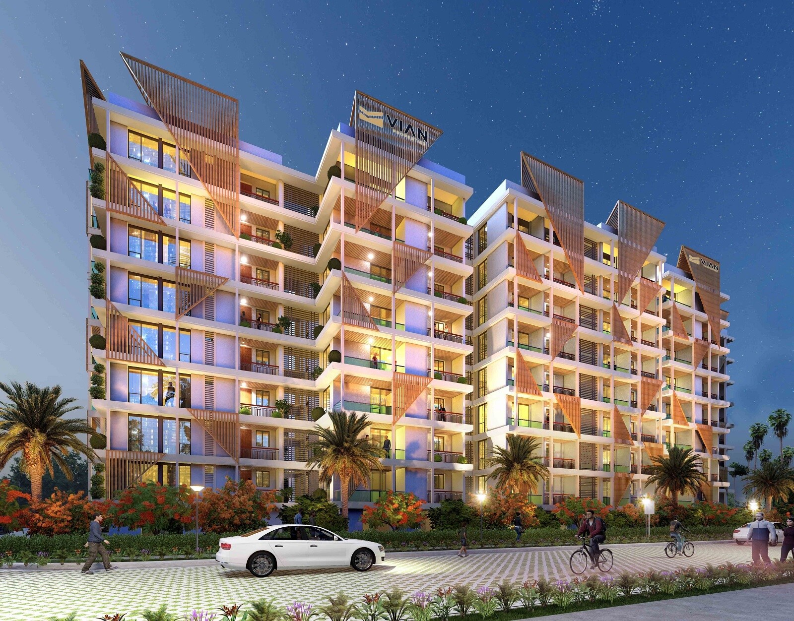 Vian One80 Apartment Exteriors 2