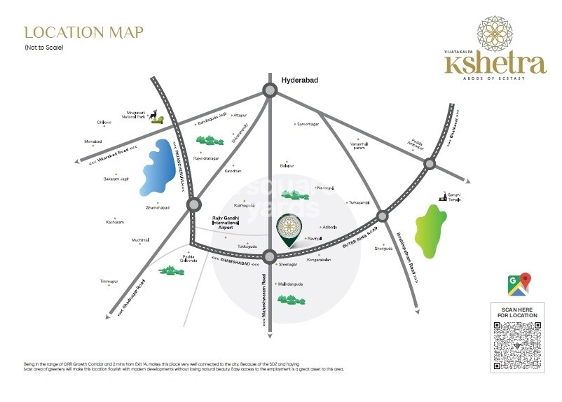 Vijayakalpa Kshetra Location Image