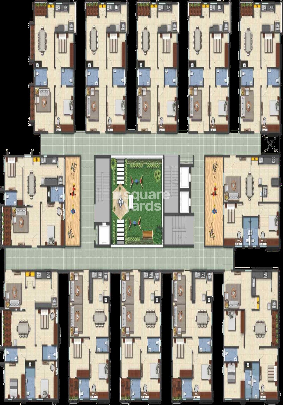 Vijetha Shantiniketan Floor Plans