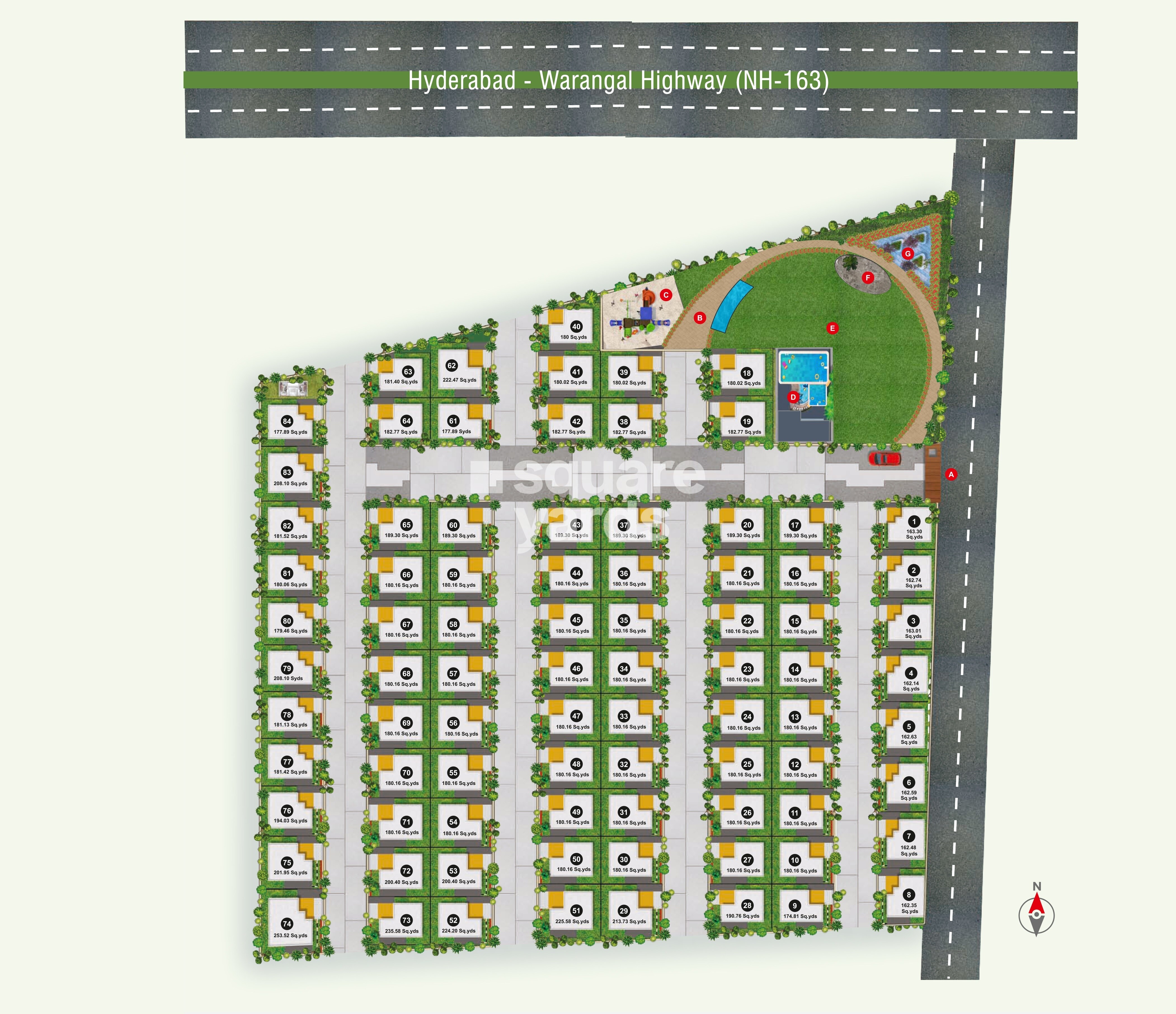Vilva The Ambience Vista Master Plan Image