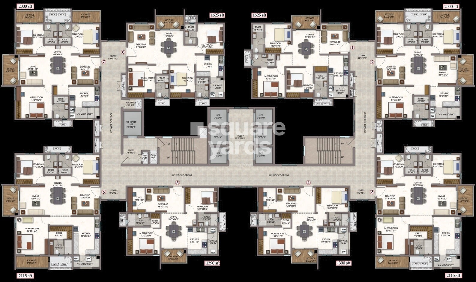 Vision Arsha Floor Plans 2
