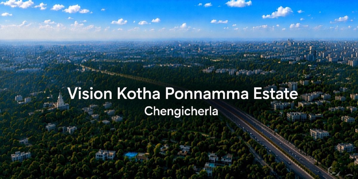 Vision Kotha Ponnamma Estate residential project in Chengicherla