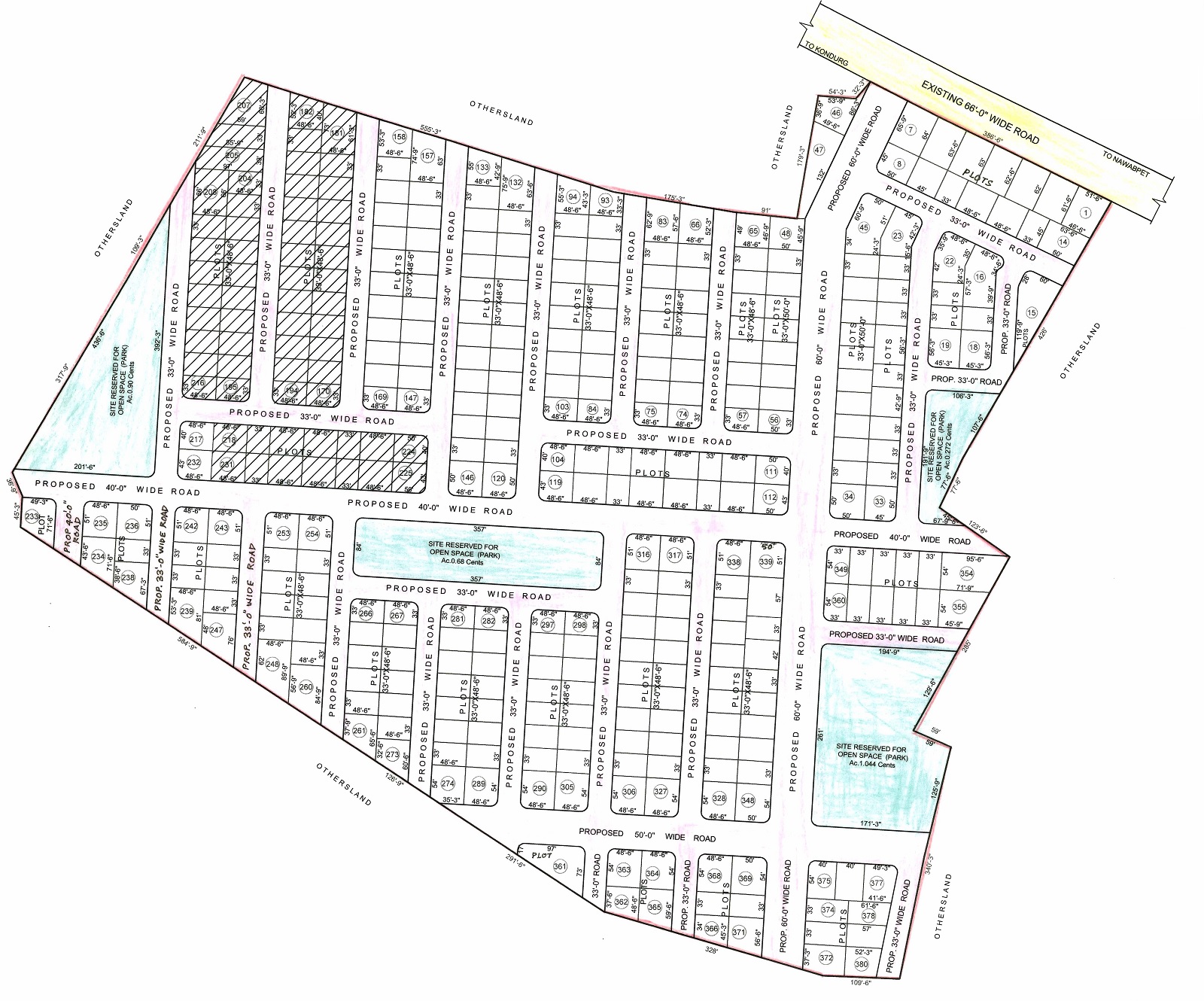 Vision Spandana Master Plan Image