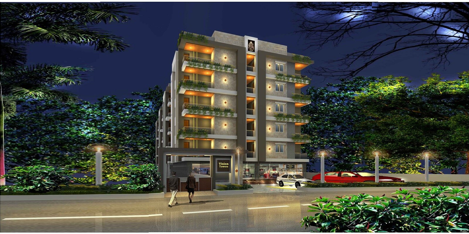 Vision Towers Turkayamjal residential project in Turkayamjal