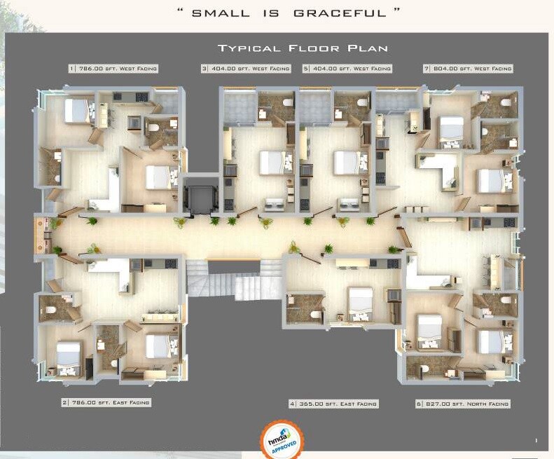 Viya Sindhu One Floor Plans