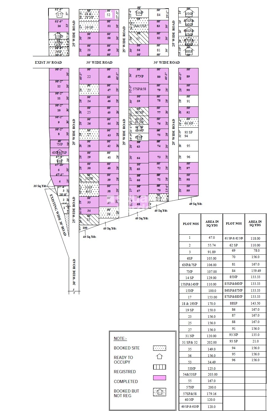 VRR Jai Bhavani Enclave Master Plan 1