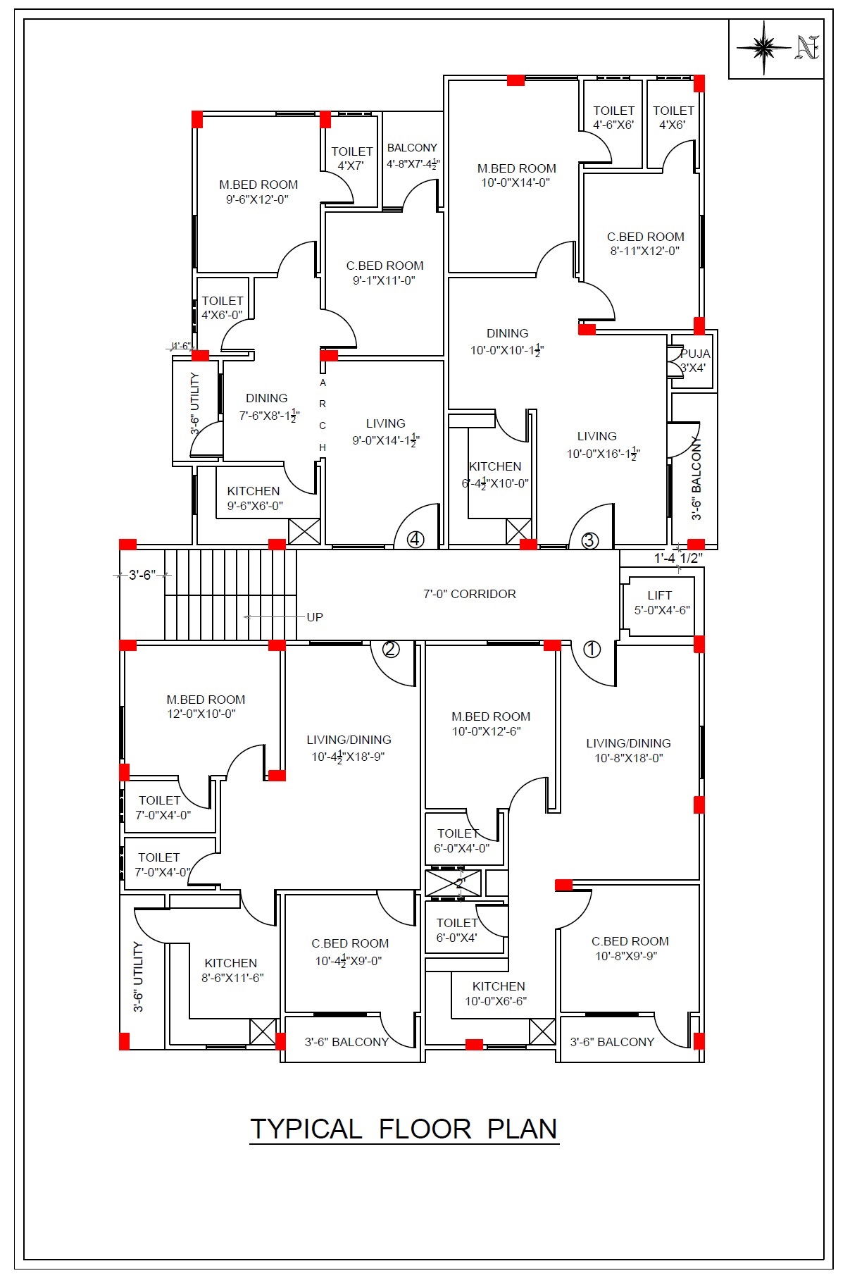 VS Aarambh Heights Floor Plans