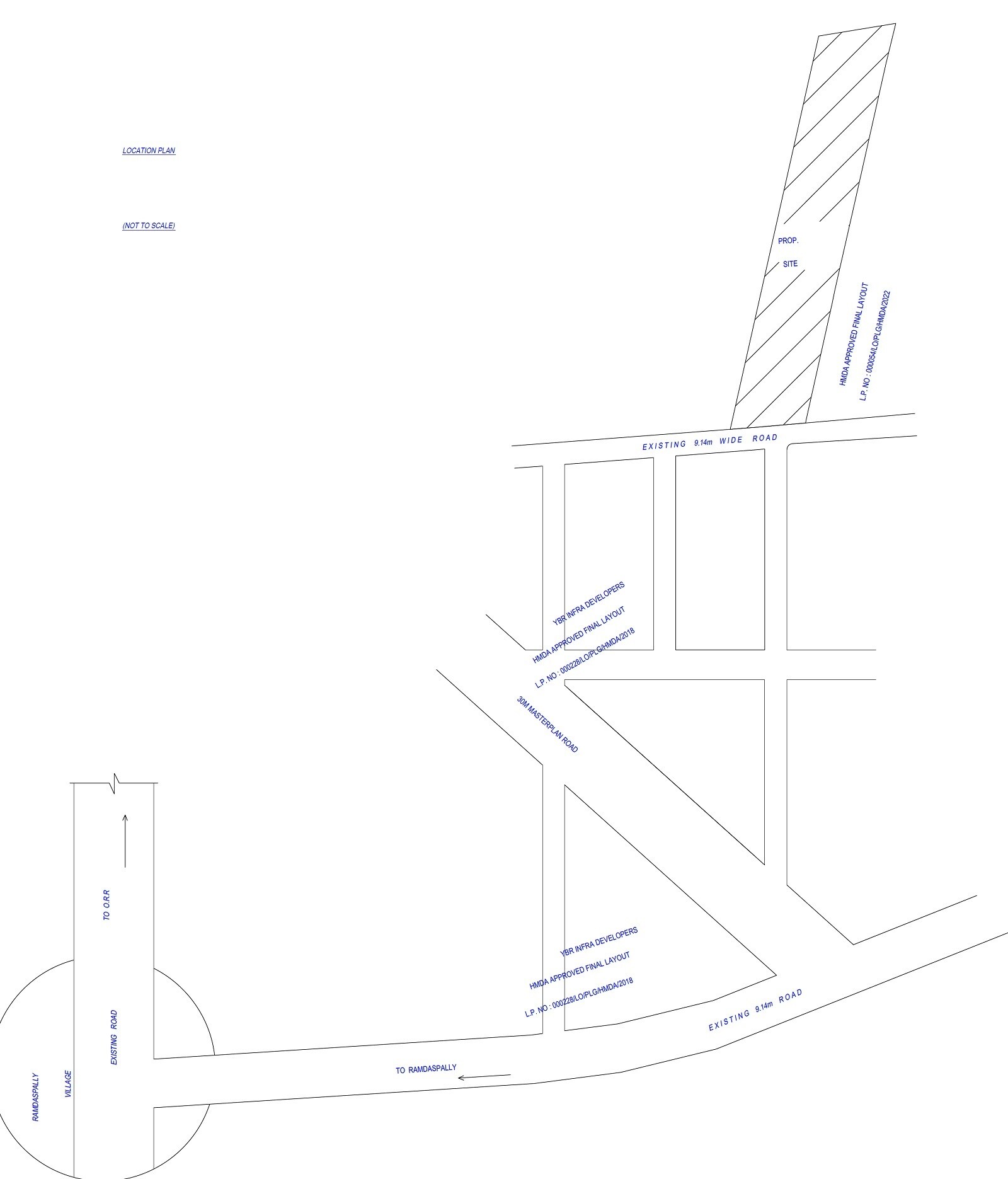 YBR Avasa Nest Location Image