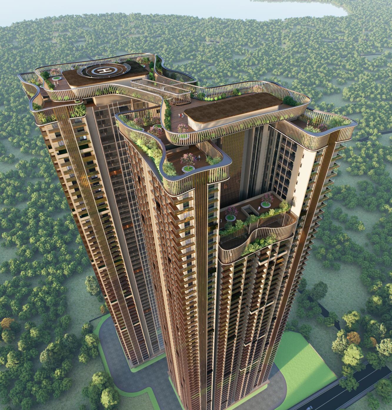 Yula Globus Neo Tower View