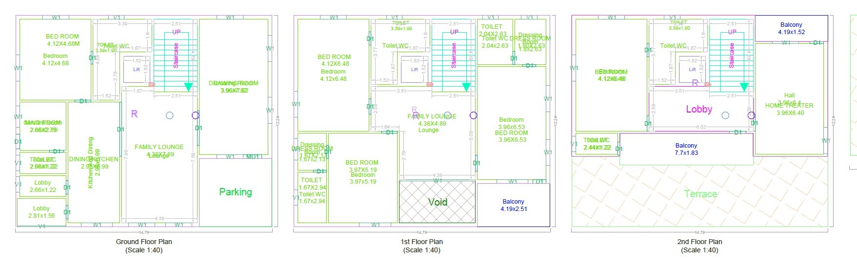 4 BHK 3552 Sq. Ft. Villa