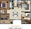 Aakriti Honey Dew 3 BHK Layout