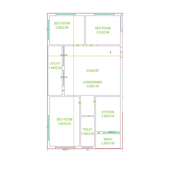 3 BHK 1732 Sq. Ft. Apartment in Abani Adhinetri Saral