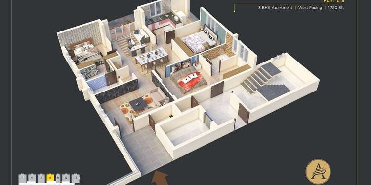 abhirama super homes apartment 3 bhk 1720sqft 20243101143153