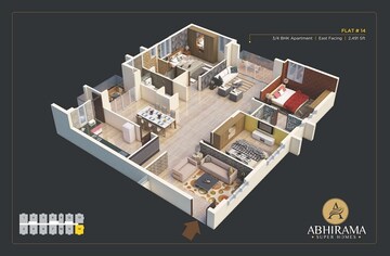  3 BHK Apartment at Abhirama Super Homes, Lb Nagar – for Sale