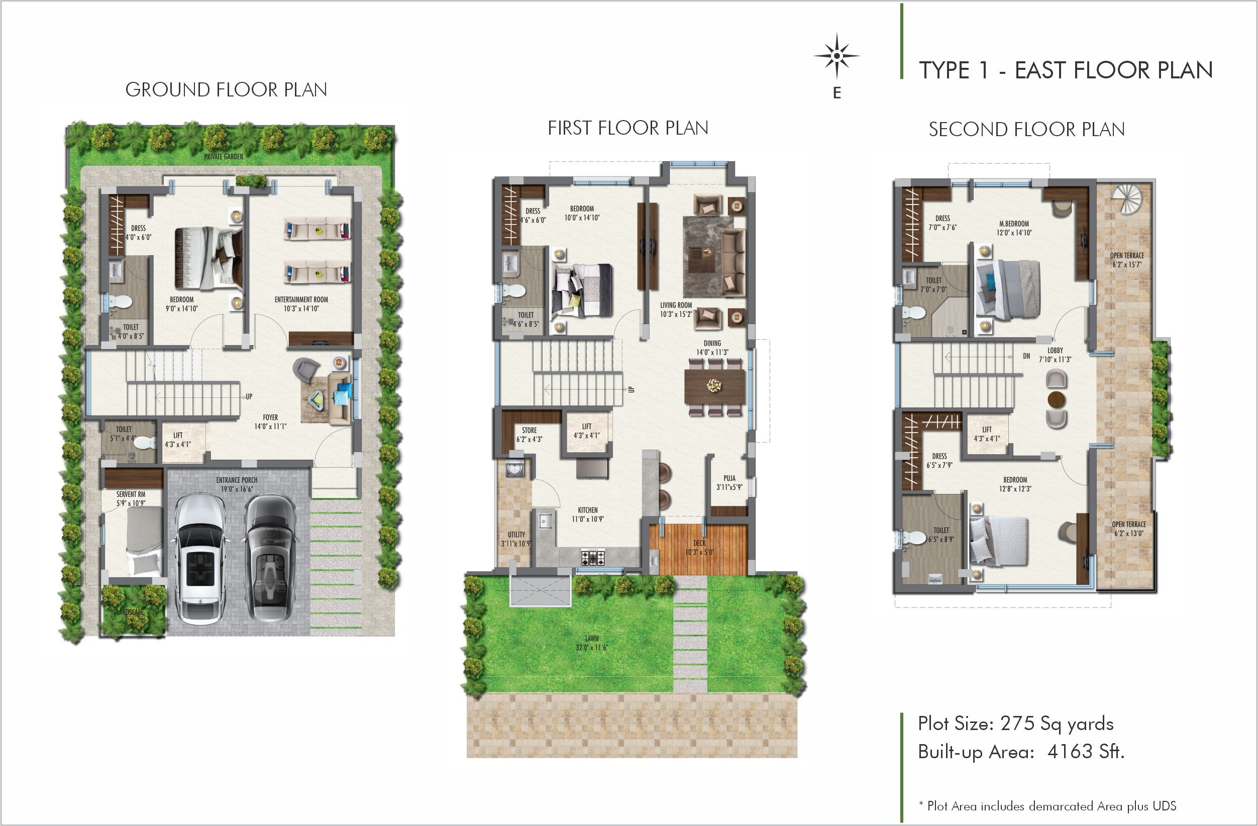 4 BHK 4163 Sq. Ft. Villa in Aditi Urban Ville