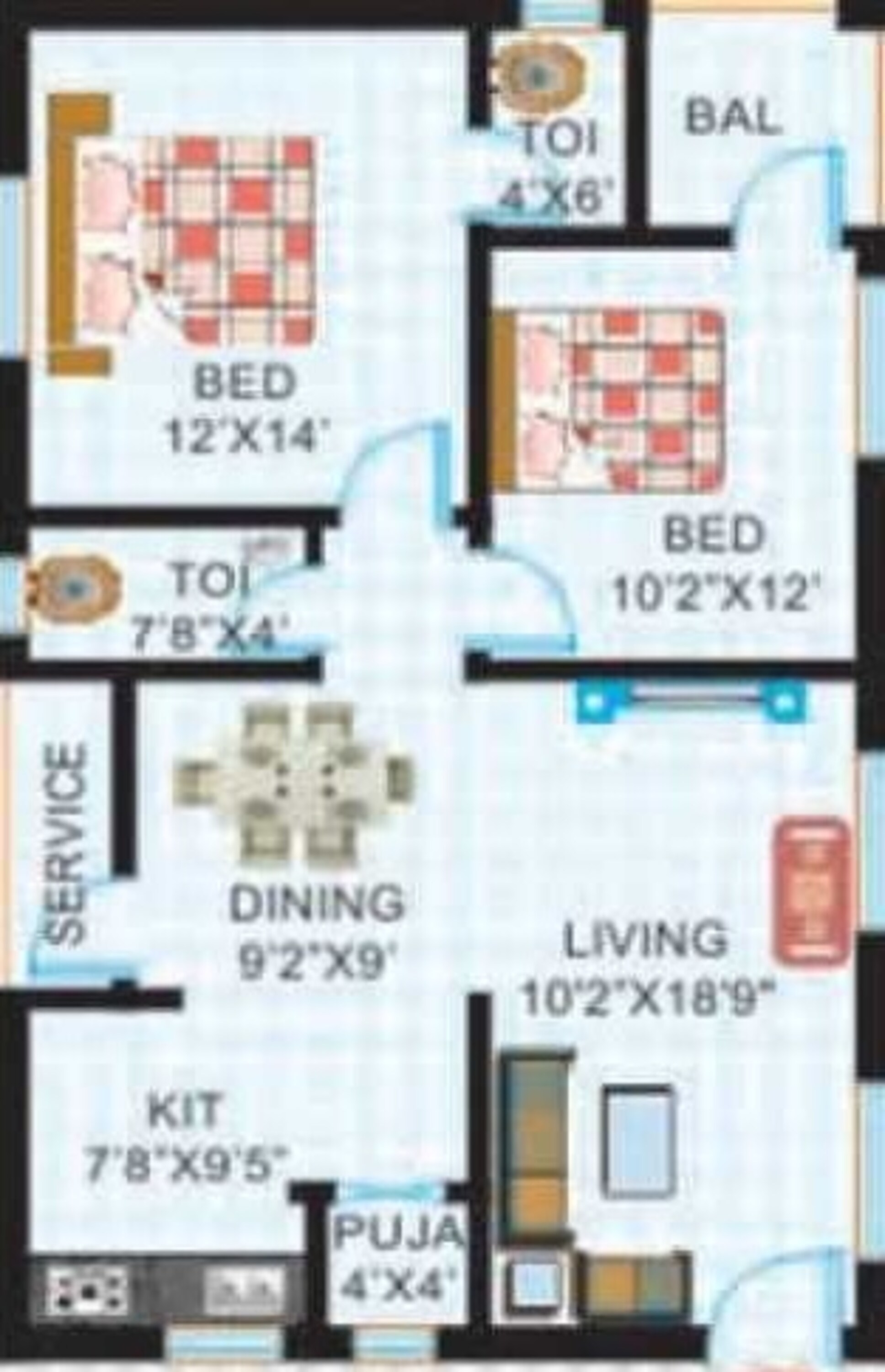 akruthi srinivasam apartment 2 bhk 1360sqft 20200228130217