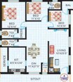 Akruthi Srinivasam 3 BHK Layout
