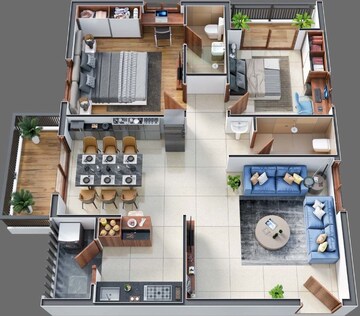  2 BHK Apartment at Alpine GMR Springfield, Bolarum – for Sale