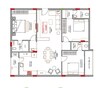 Alterra Harmony Heights 3 BHK Layout