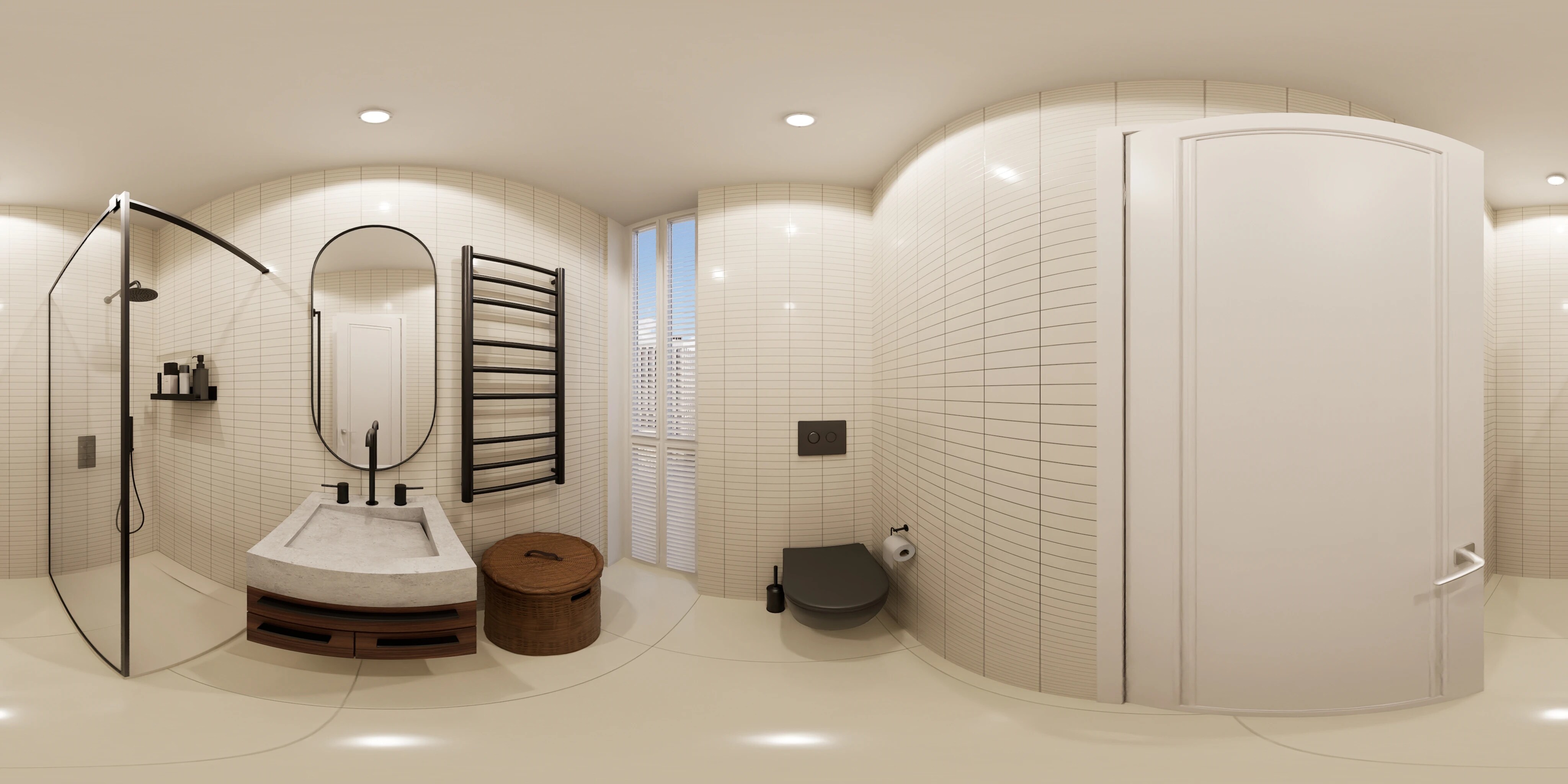 Floor plan of 2 BHK 1440 Sq. Ft. Apartment in Aparna Altius, Hyderabad