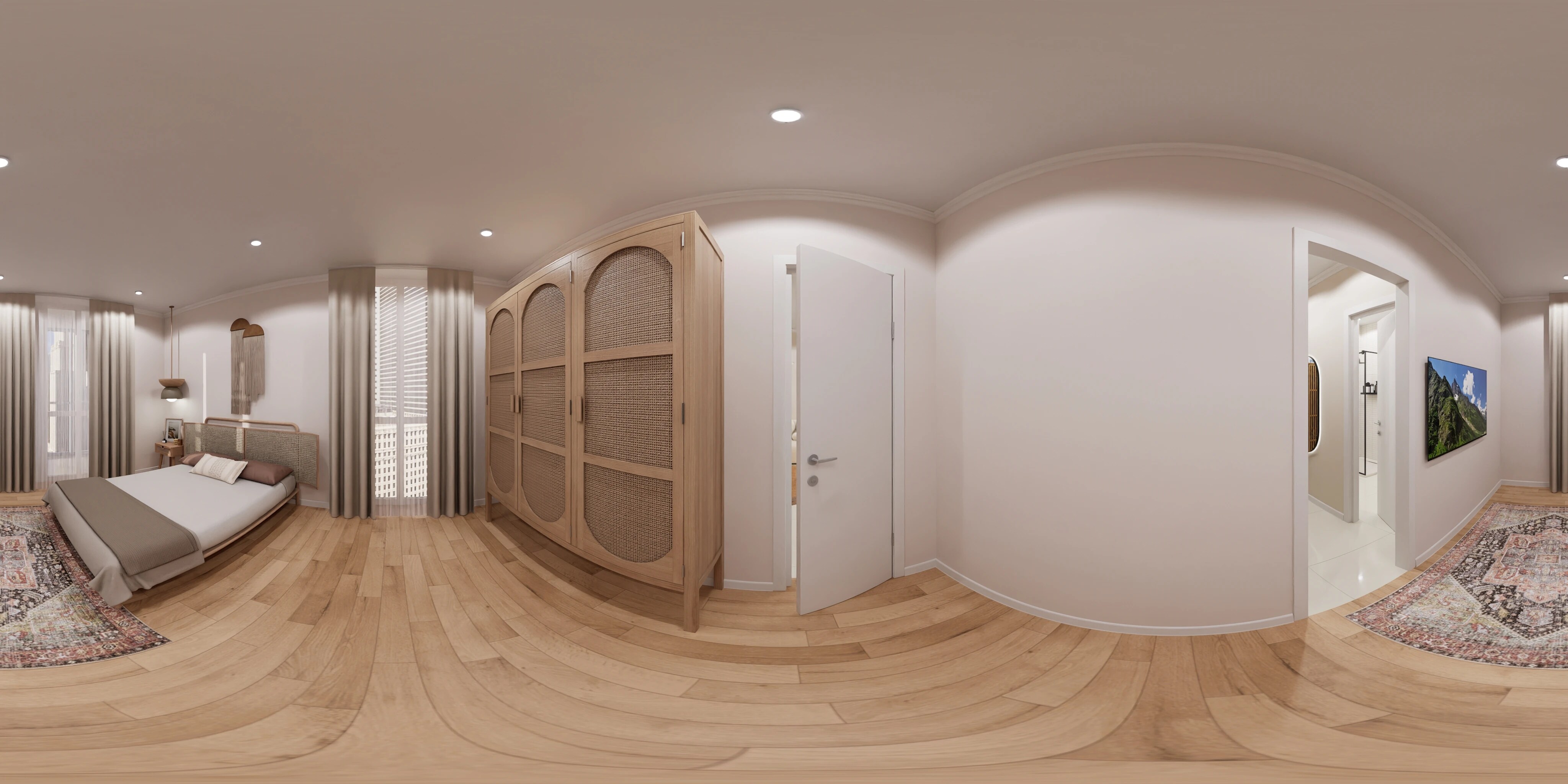 Floor plan of 3 BHK 2250 Sq. Ft. Apartment in Aparna Altius, Hyderabad