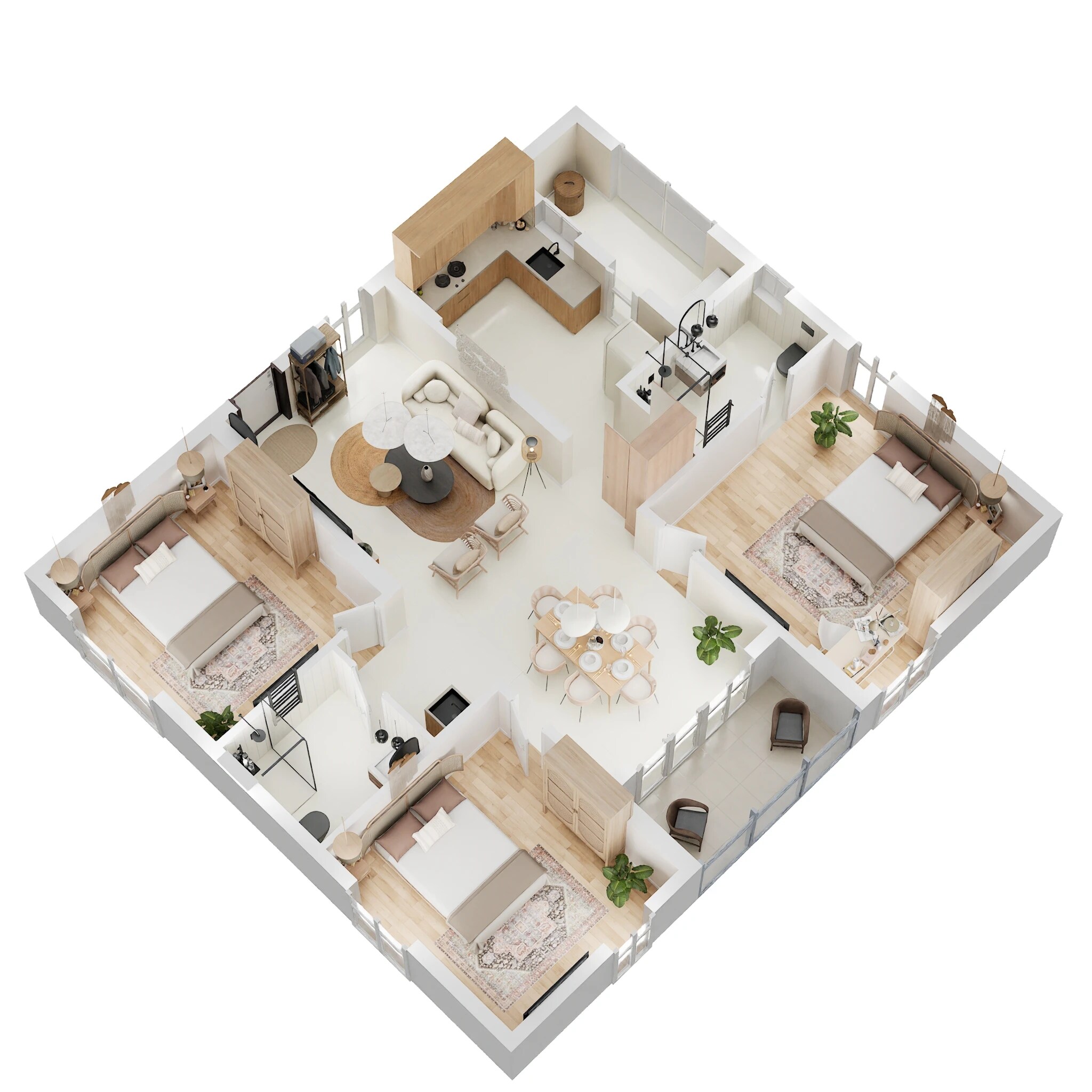 3 BHK 1533 Sq. Ft. Apartment