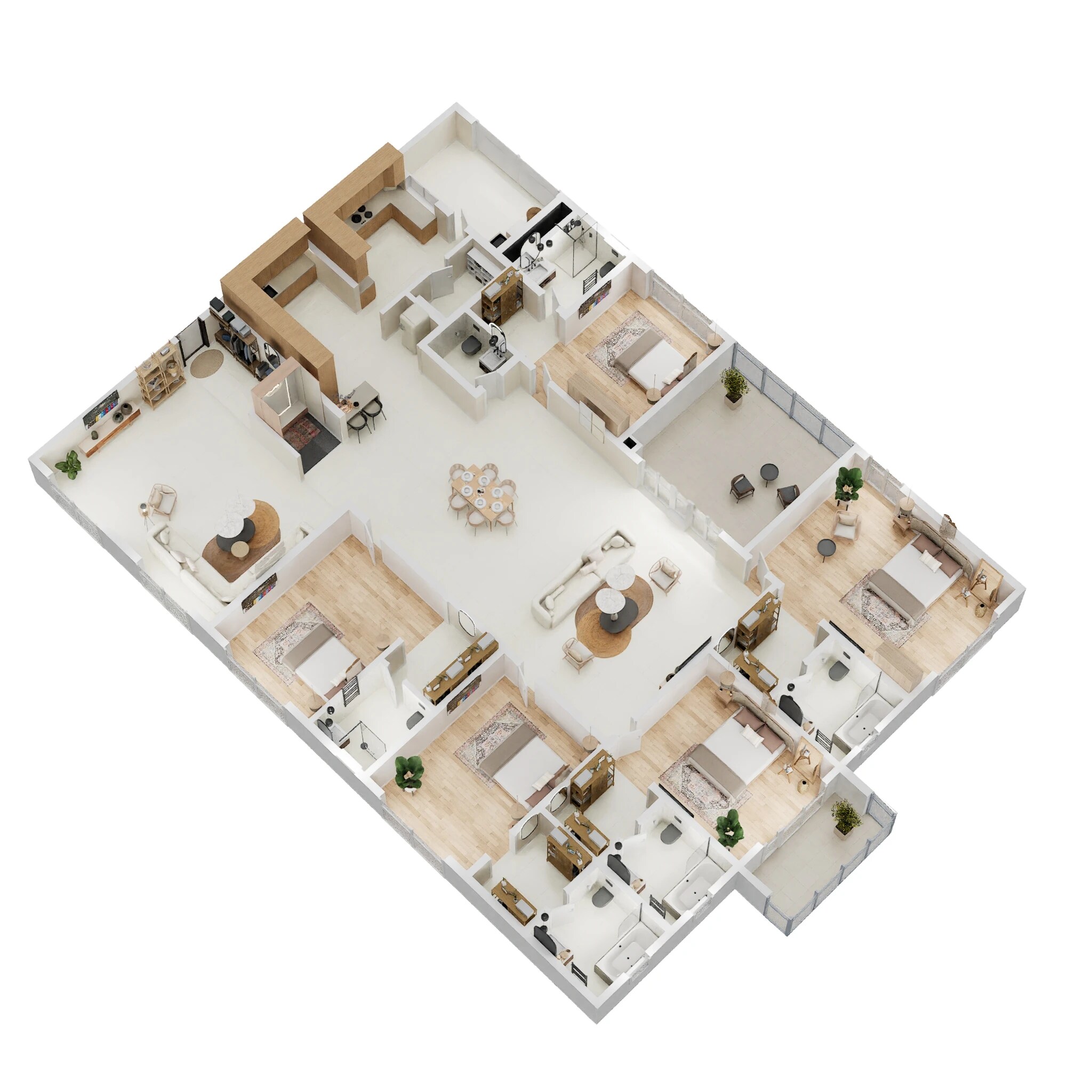 5 BHK 5093 Sq. Ft. Apartment