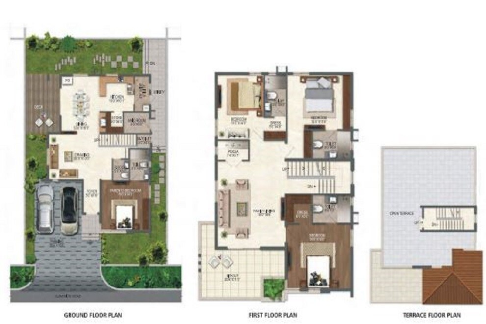 4 BHK 3475 Sq. Ft. Villa