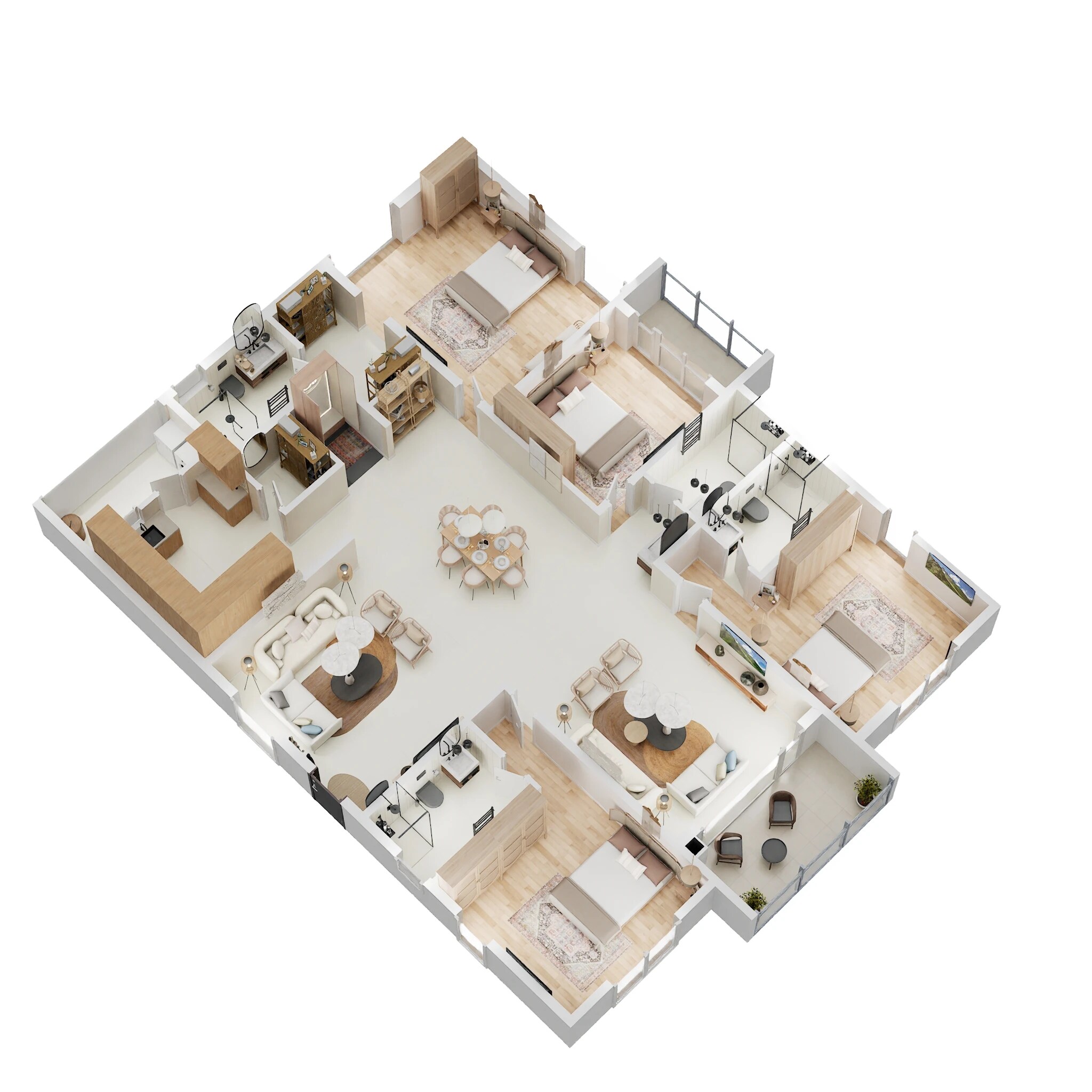 4 BHK 1867 Sq. Ft. Apartment