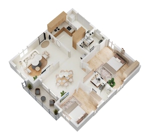 2 BHK 1335 Sq. Ft. Apartment in Aparna Serenity