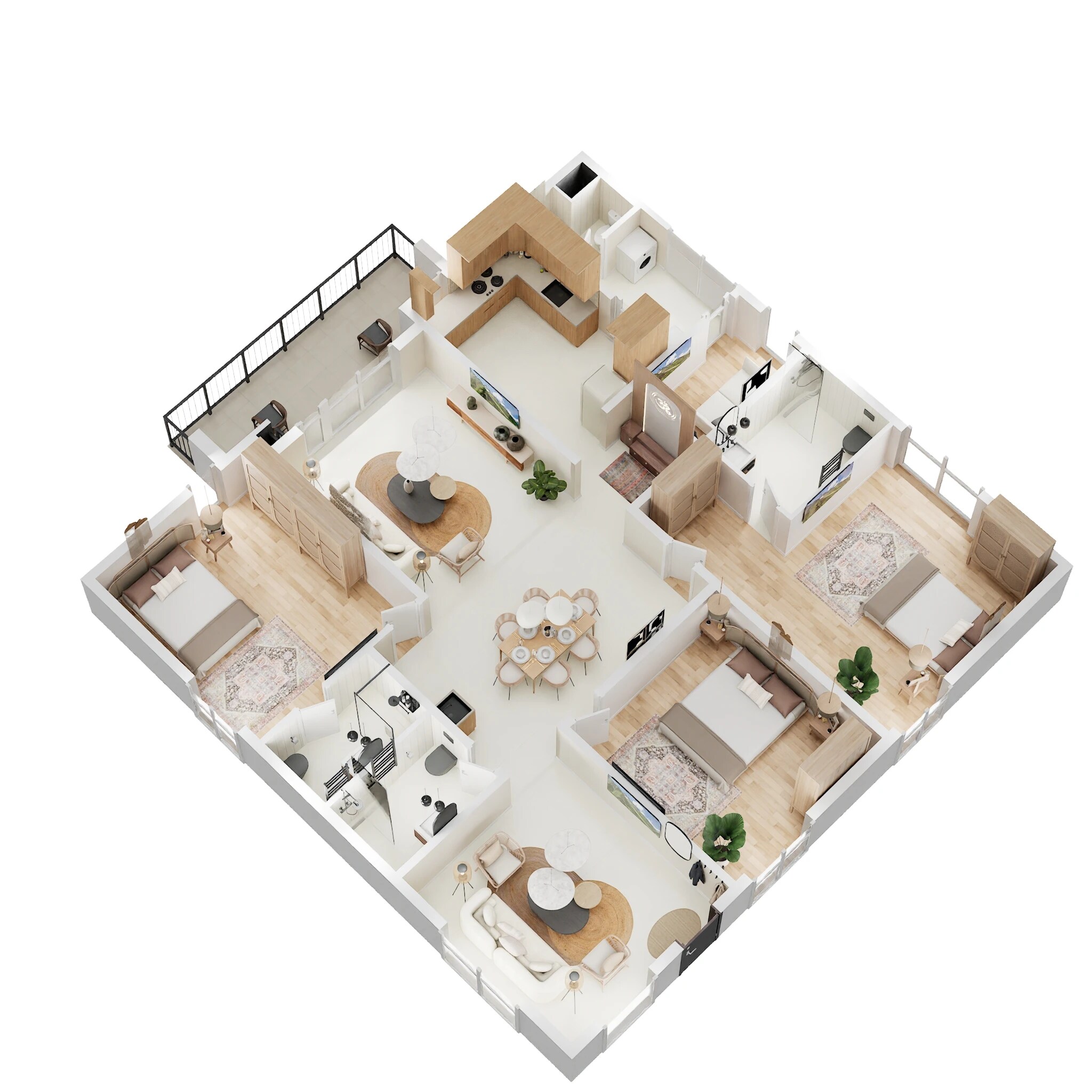 3 BHK 2230 Sq. Ft. Apartment