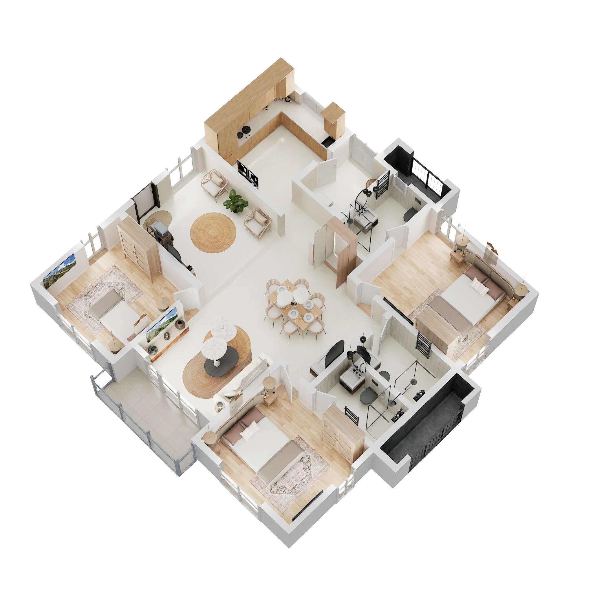 3 BHK 1690 Sq. Ft. Apartment